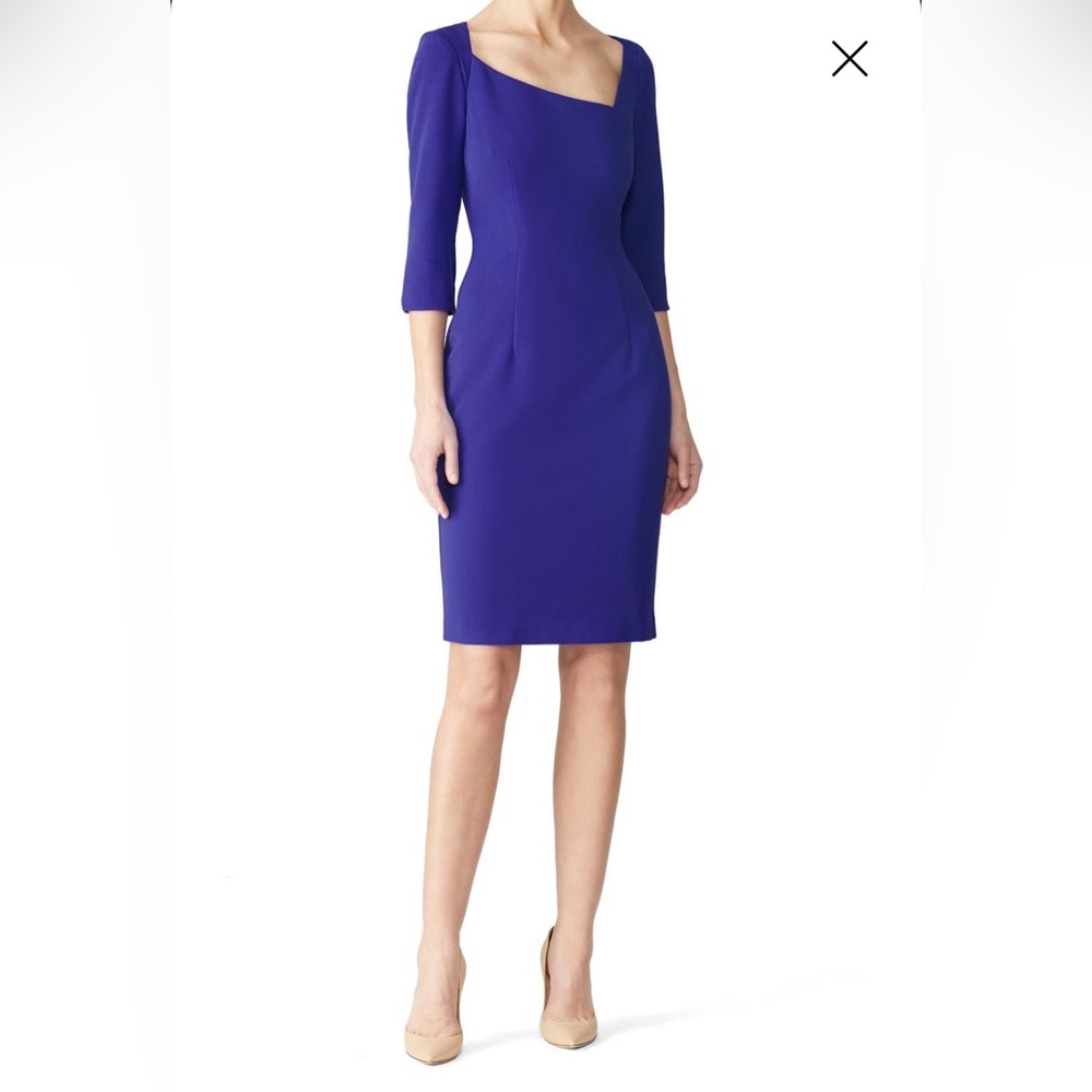 Black Halo Dress - Dark Blue